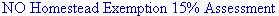 Rental Property gets a 15 Percent Assessment